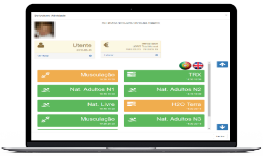 Print da aplicação GRID